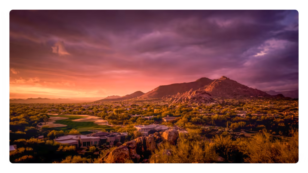 Desert Roads in Phoenix